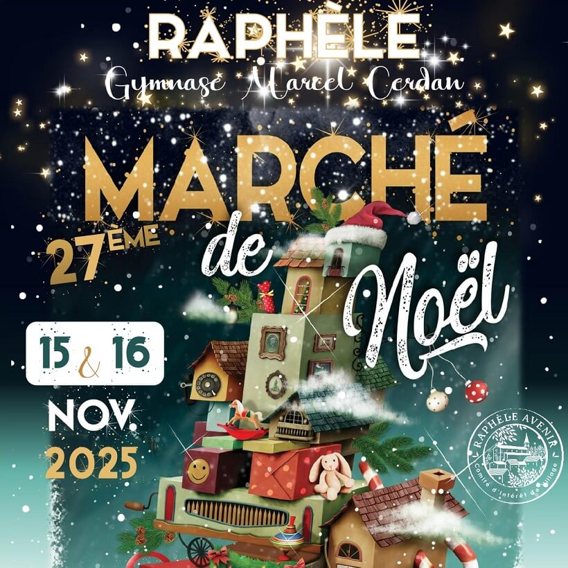 Marché de Noël 2025 à Raphèle les Arles