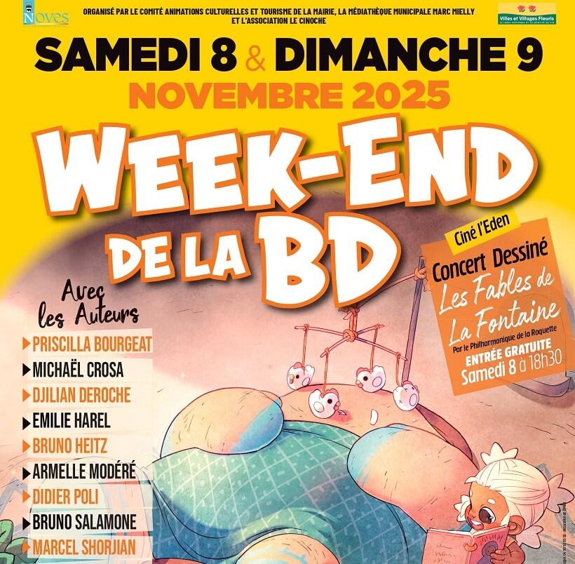 Week-end de la BD 2025 à Noves