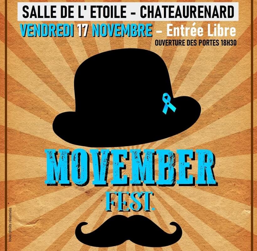 Movember Fest 2023 à la salle de l'Etoile à Châteaurenard