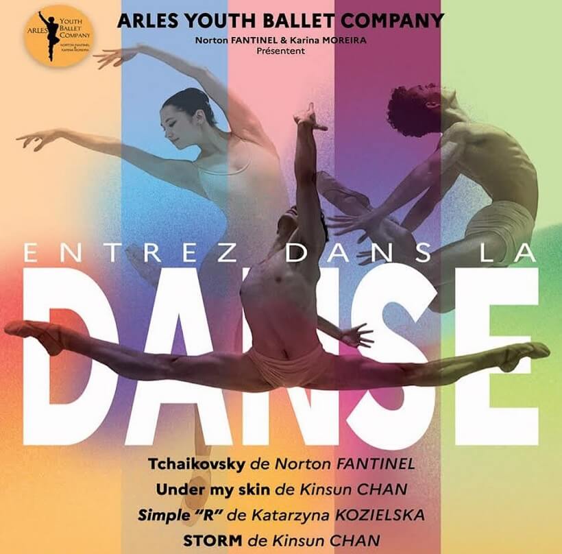 Spectacle Entrez dans la Danse du Arles Youth Ballet les 16 et 17 décembre 2023 à l'auditorium de Fourques