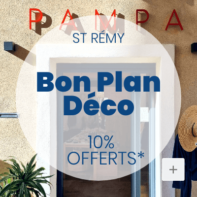 Bon Plan Boutique déco et artisanat provençal et méditerranéen à Saint Rémy de Provence - PAMPA
