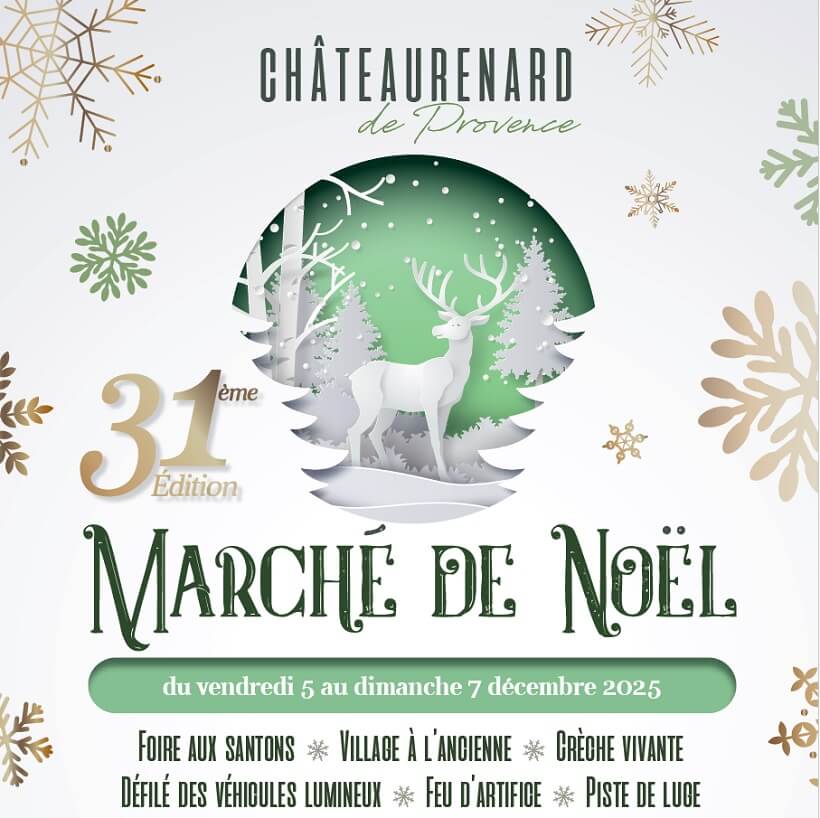 Marché de Noël et Foire aux Santons 2025 à Châteaurenard