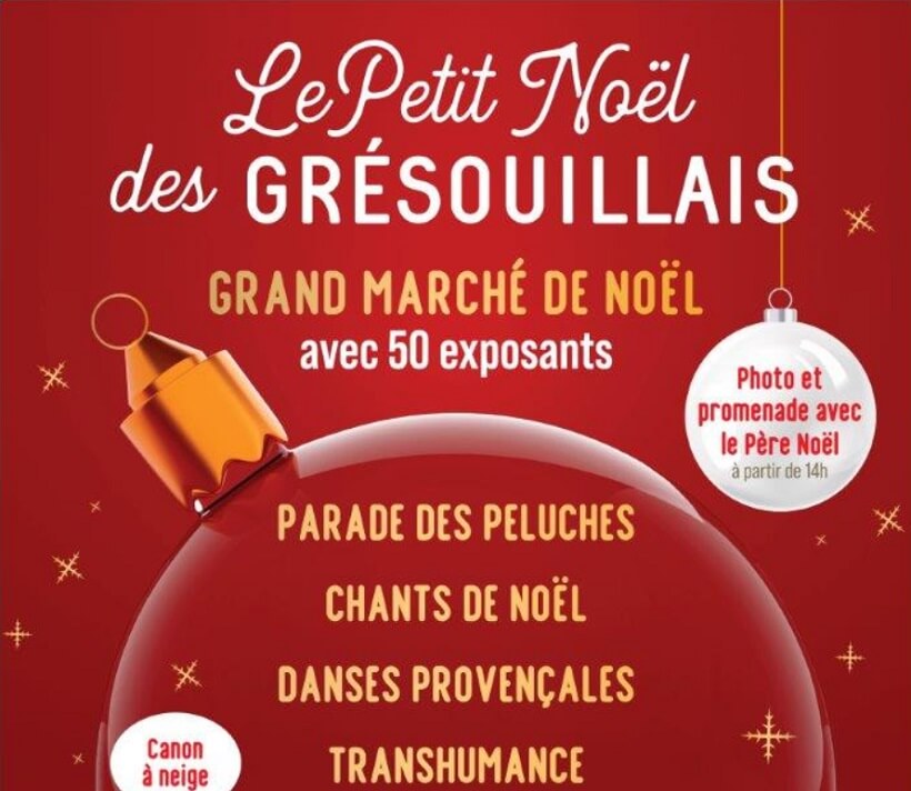 Fêtes de Noël 2023 à Saint Etienne du Grès