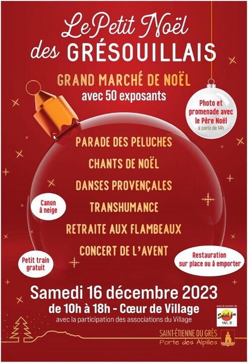 Noël 2023 à Saint Etienne du Grès