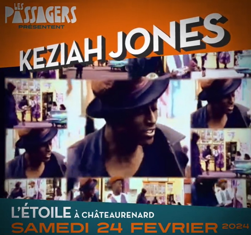 concert Keziah Jones le 24 février à la Rotonde à Châteaurenard
