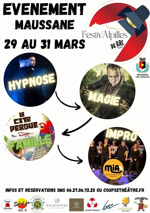 Festiv'Alpilles du Rire 2024 à Maussane