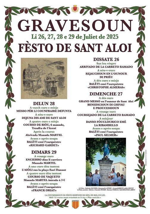 Fête de la Saint Eloi 2025 à Graveson