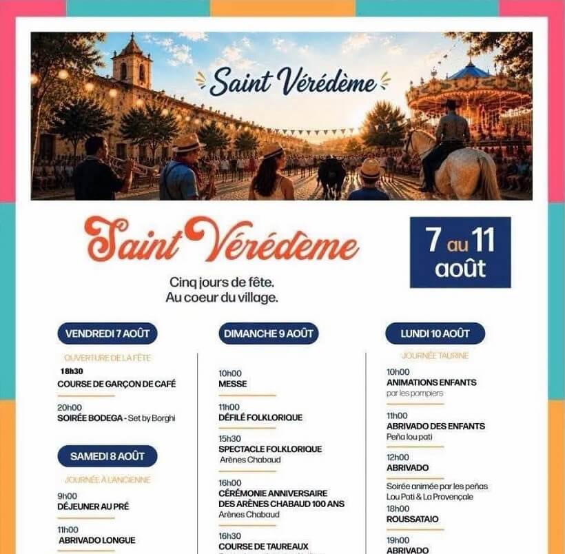 Fête Saint Vérédème 2026 à Eyguieres Alpilles