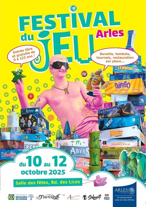 Festival du Jeu 2025 à Arles