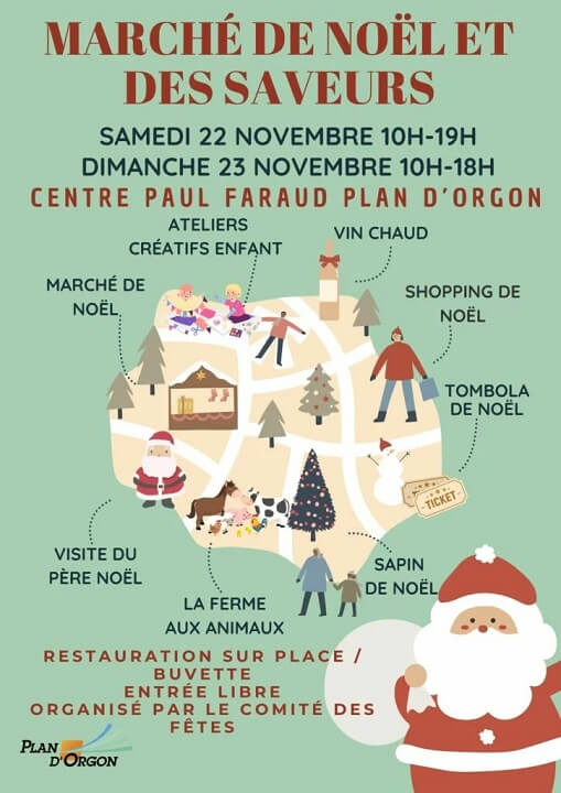 Marché de Noël 2025 à Plan d'Orgon