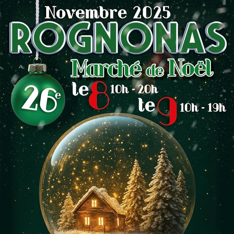 Marché de Noël de Rognonas 2025