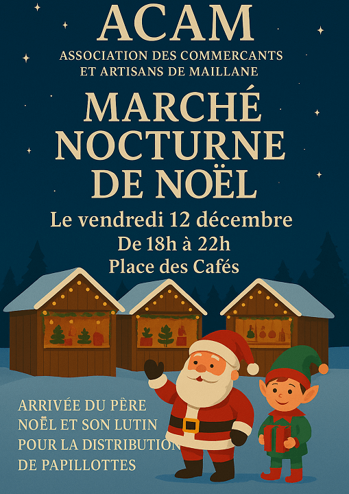 Marché de Noël 2025 à Maillane