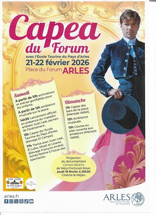 capea-du-forum-arles-2026-affiche Capea du Forum 2026 à Arles - Programme et infos