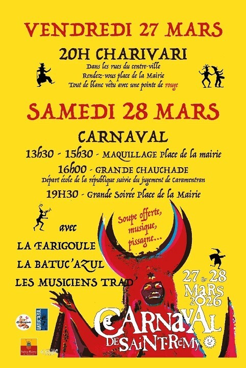 charivari-carnaval-saint-remy-2026 Carnaval de Saint Rémy de Provence 2026
