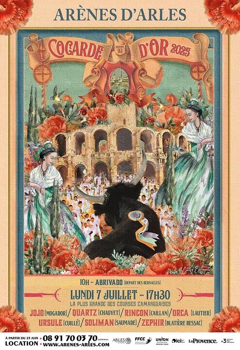 Cocarde d'Or 2025 aux arènes d'Arles le 7 juillet