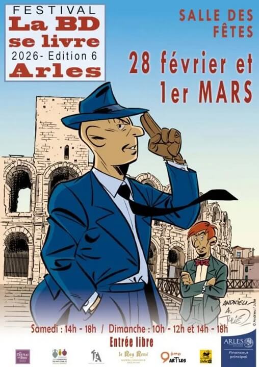 Festival La BD se livre 2026 à Arles