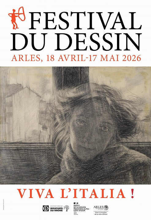 Affiche festival du Dessin 2026 à Arles