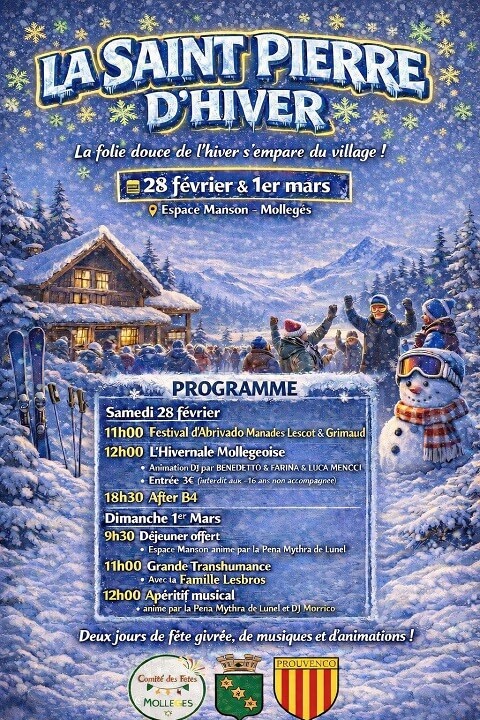 Fête de la Saint Pierre d'hiver 2026 à Mollégès