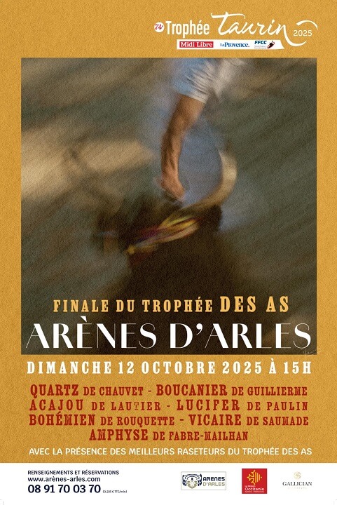 Finale du Trophée des As 2025 aux arènes d'Arles