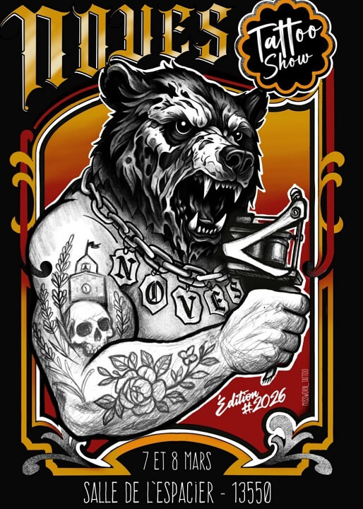 noves-tattoo-show-2026-affiche Noves tattoo Show 2026 à Noves