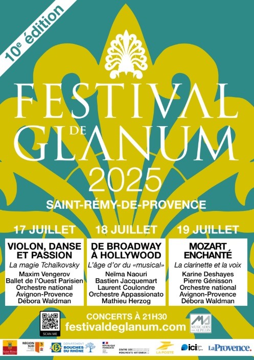 Festival de Glanum 2025 à Saint Rémy de Provence