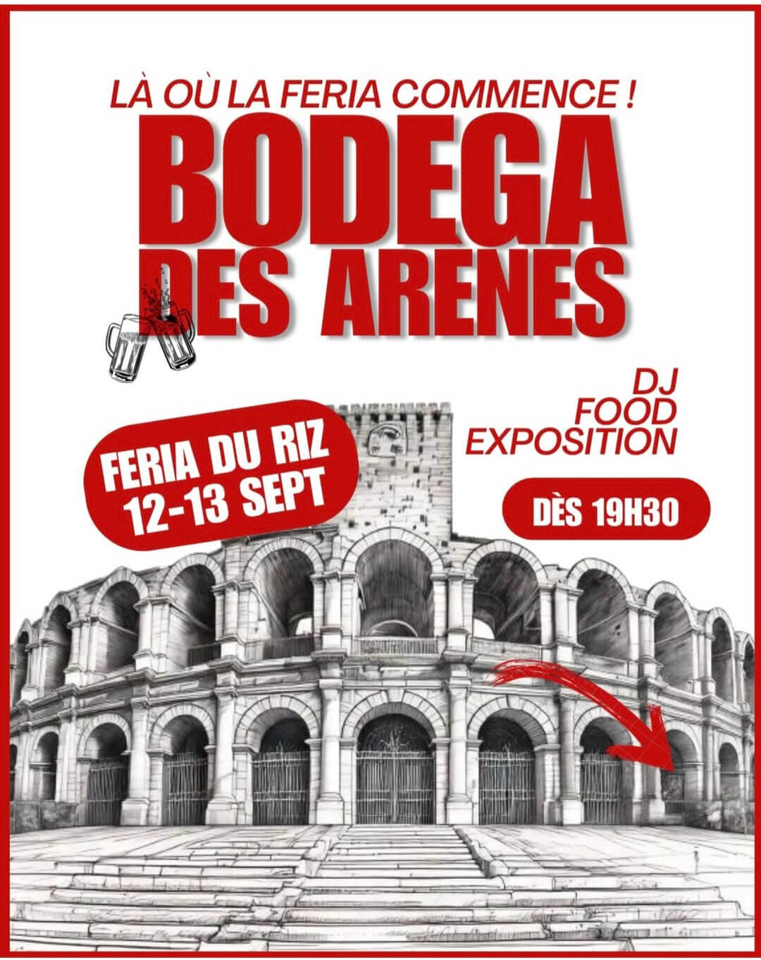 bodega-des arenes-feria-riz-arles-2025 Bodegas Féria du Riz 2025 à Arles