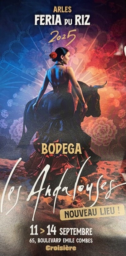 bodega-les-andalouses-feria-riz-arles-2025 Bodegas Féria du Riz 2025 à Arles