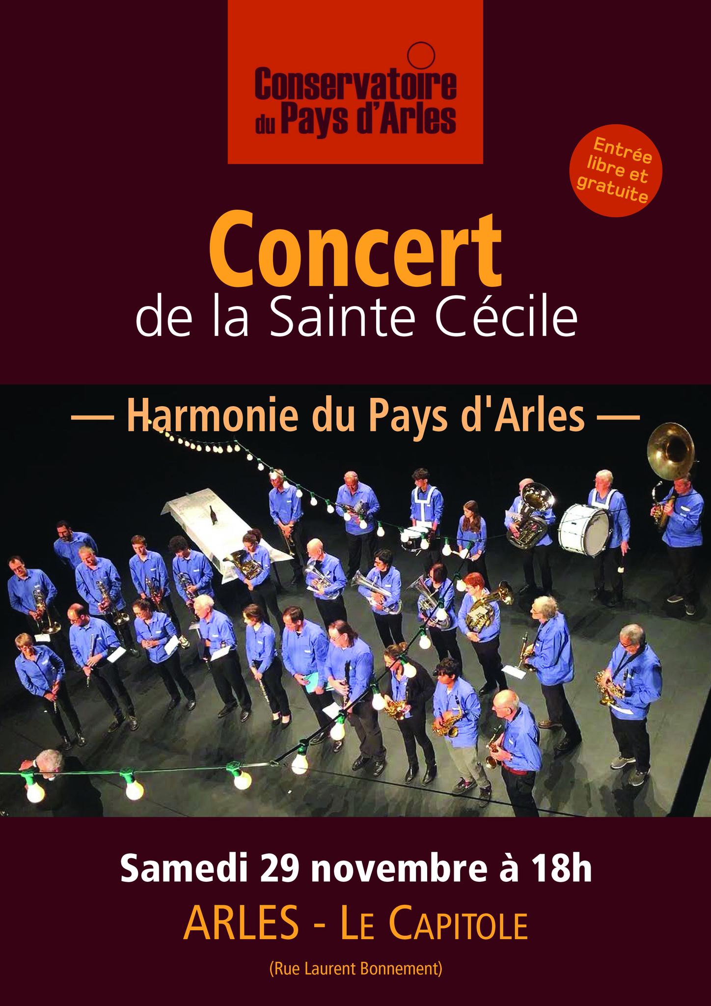 concert-ste-cecile-conservatoire-pays-arles-29-nov-2025