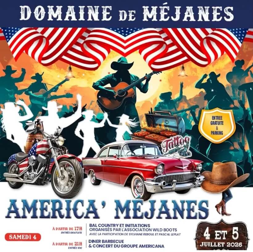 Festival America Méjanes 2026 au domaine de Méjanes en Camargue
