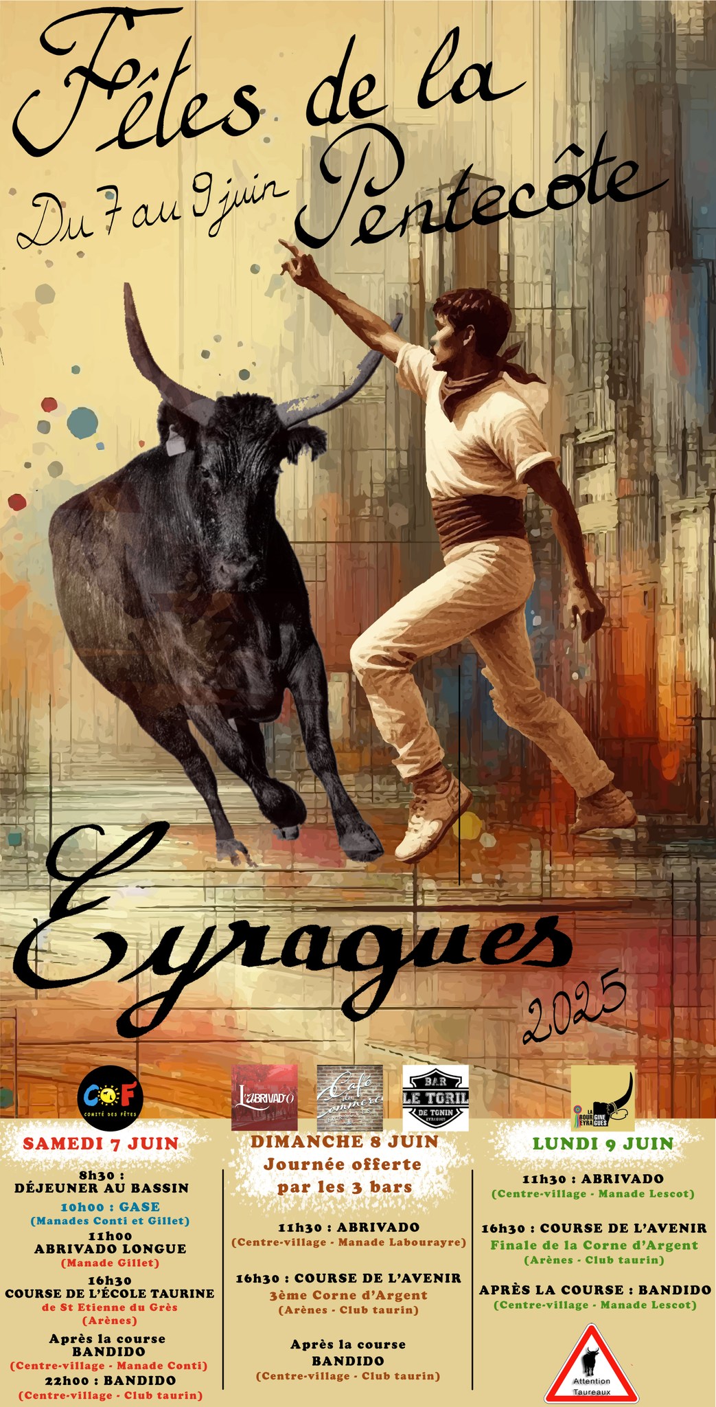 fete de pentecôte 2025 à eyragues programme