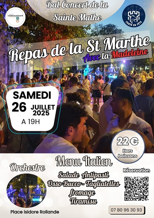 Bal de la Sainte Marthe 2025 à Châteaurenard