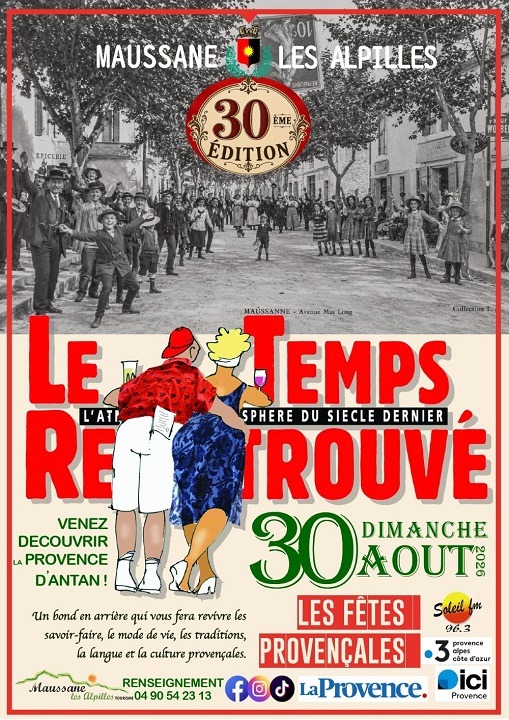 Fête du temps retrouvé 2026 à Maussane