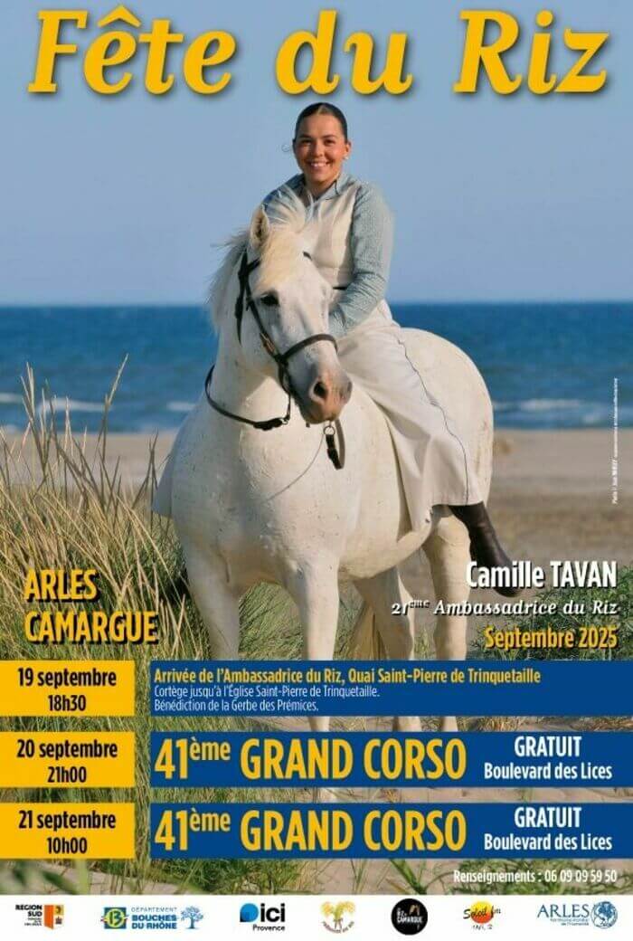 Fête Prémices du Riz 2025 à Arles