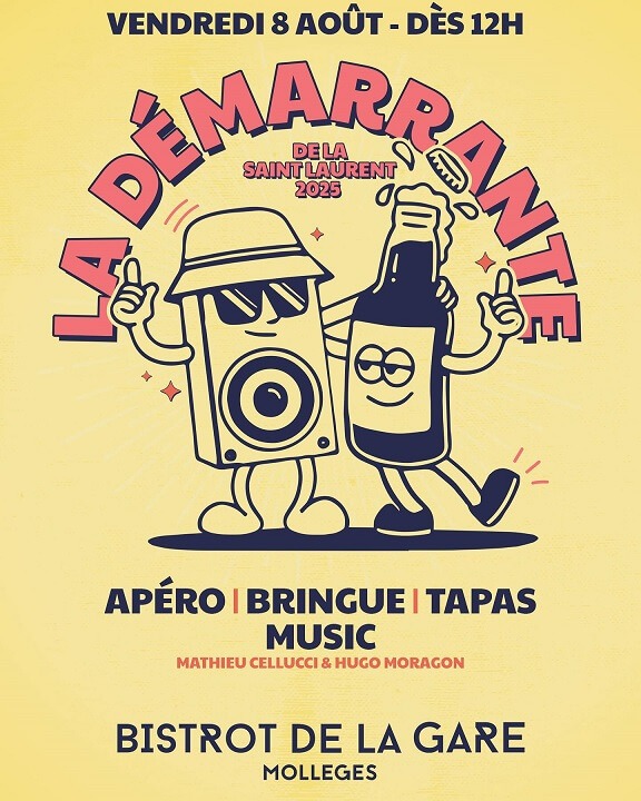 Démarrante Fête Saint Laurent Eygalières 2025