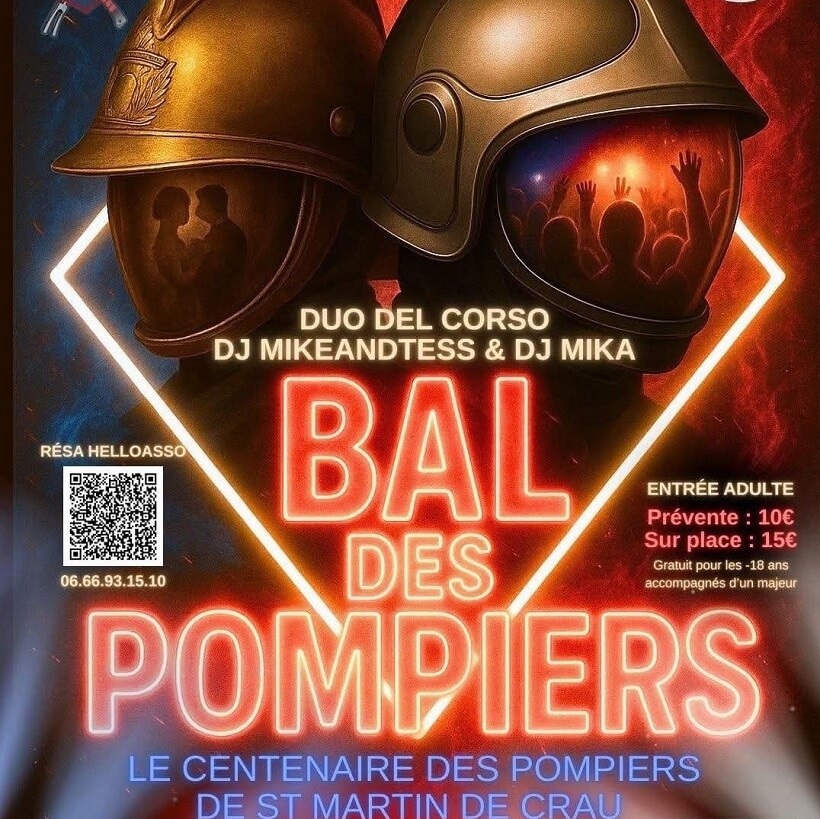 Bal des Pompiers 2025 à Saint Martin de Crau