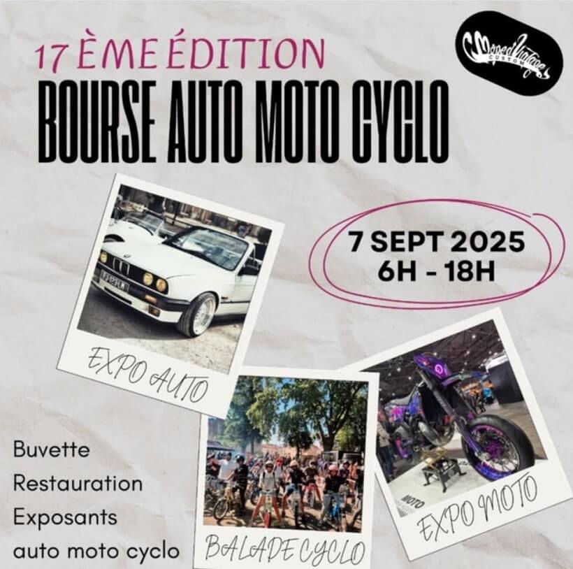 Bourse Auto Moto Cyclo 2025 à Saint Andiol