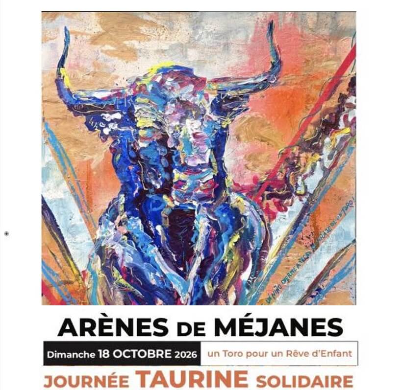 Journée taurine solidaire 2026 à Méjanes en Camargue