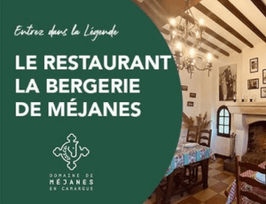 Restaurant La Bergerie à Méjanes en Camargue