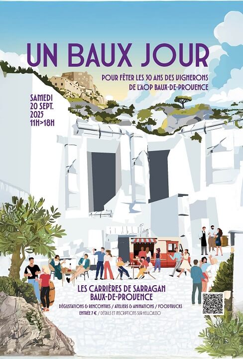 Un Baux Jour 2025 aux carrières de Sarragan des Baux de Provence