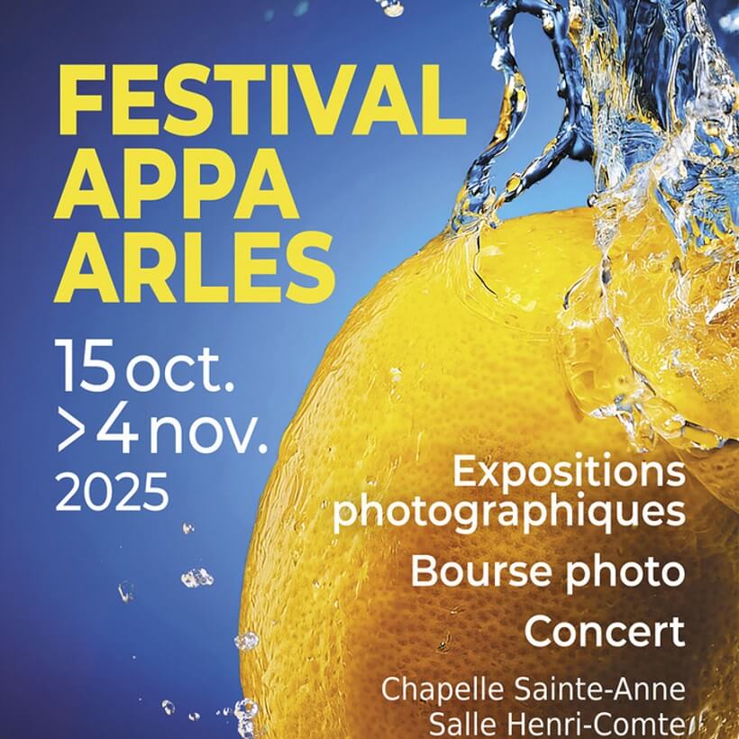 Festival APPA 2025 à Arles