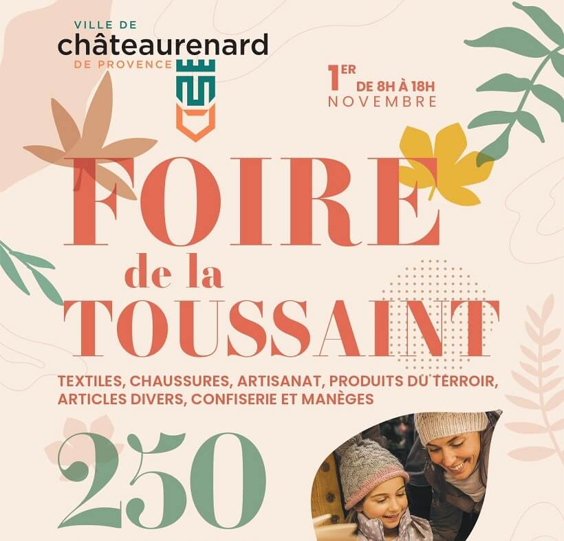 Foire la Toussaint 2025 à Châteaurenard