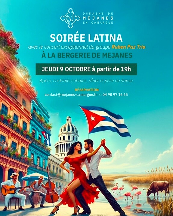 Soirée latina au Domaine de Méjanes