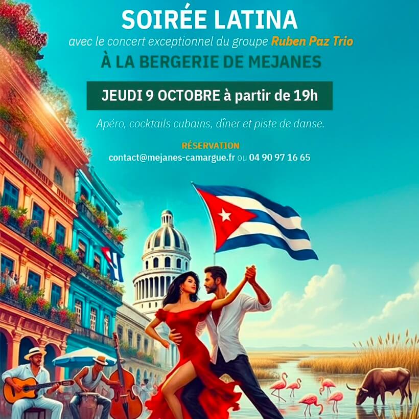 Soirée latina au Domaine de Méjanes