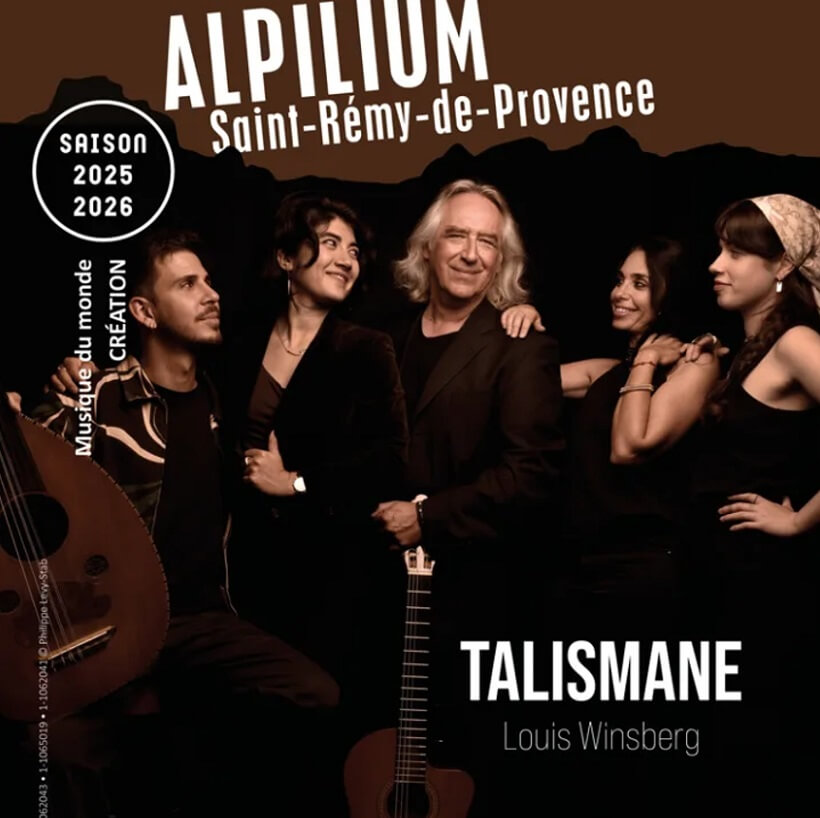 Concert Talismane avec Louis Winsberg à l'Alpilium de Saint Rémy de Provence le 20 novembre 2025