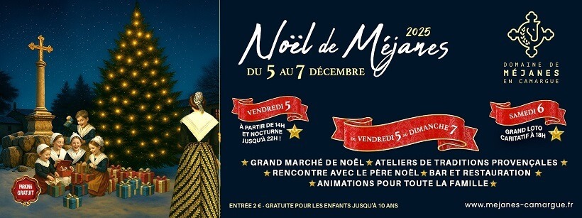 Marché de Noël à Méjanes Camargue 2025