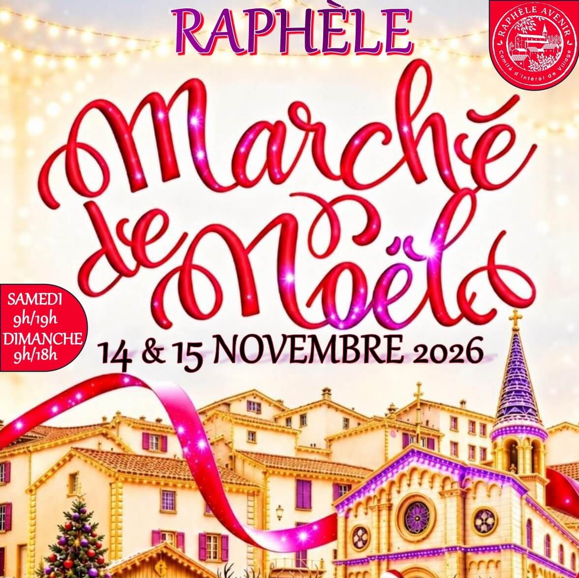 Marché de Noël 2026 à Raphèle les Arles
