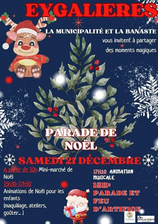 Parade de Noël 2025 à Eygalières