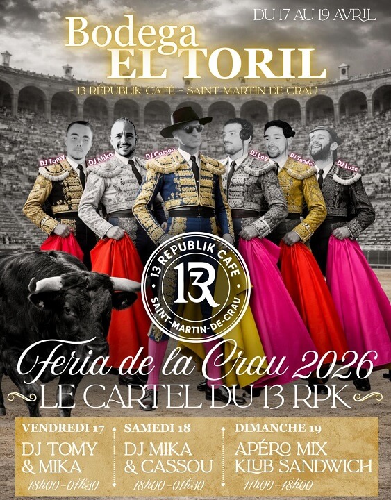 Bodegas féria de la Crau 2026 à Saint Martin de Crau