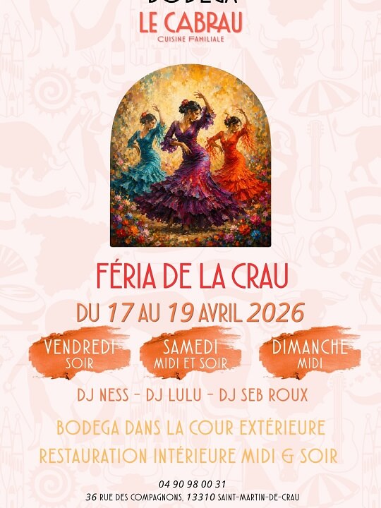 Bodegas féria de la Crau 2026 à Saint Martin de Crau