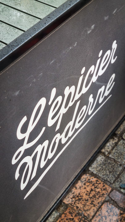 Restaurant l'Epicier Moderne à Arles, quartier de la Roquette